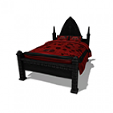 Castle Strakh - Gothic Bed